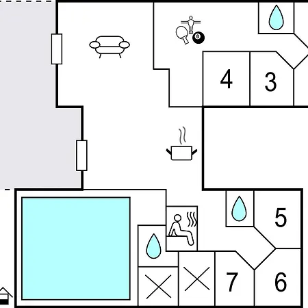 Aqua 242 Дом отдыха *